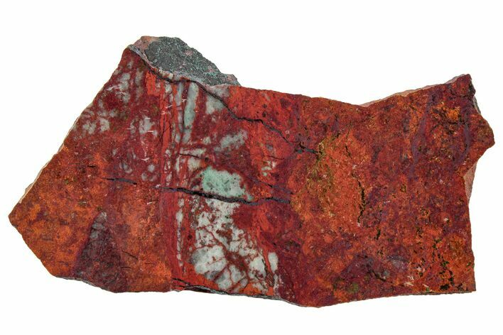 Vibrant Sonora Sunset (Chrysocolla Cuprite) Slab - Mexico #323911
